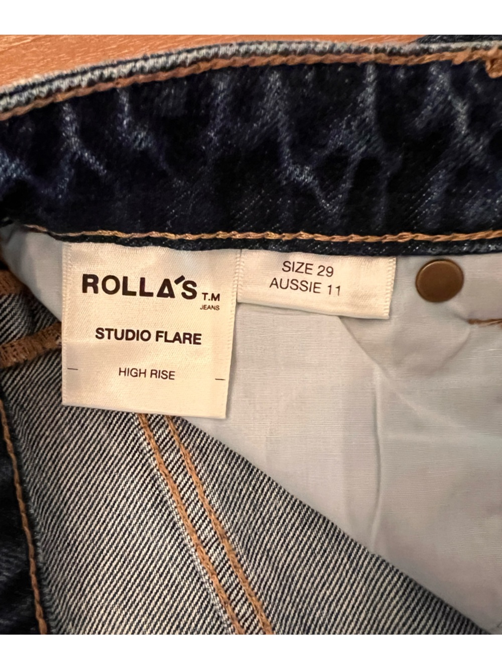 NWT Rolla’s Studio Flare Jean size 29 - Picture 8 of 11
